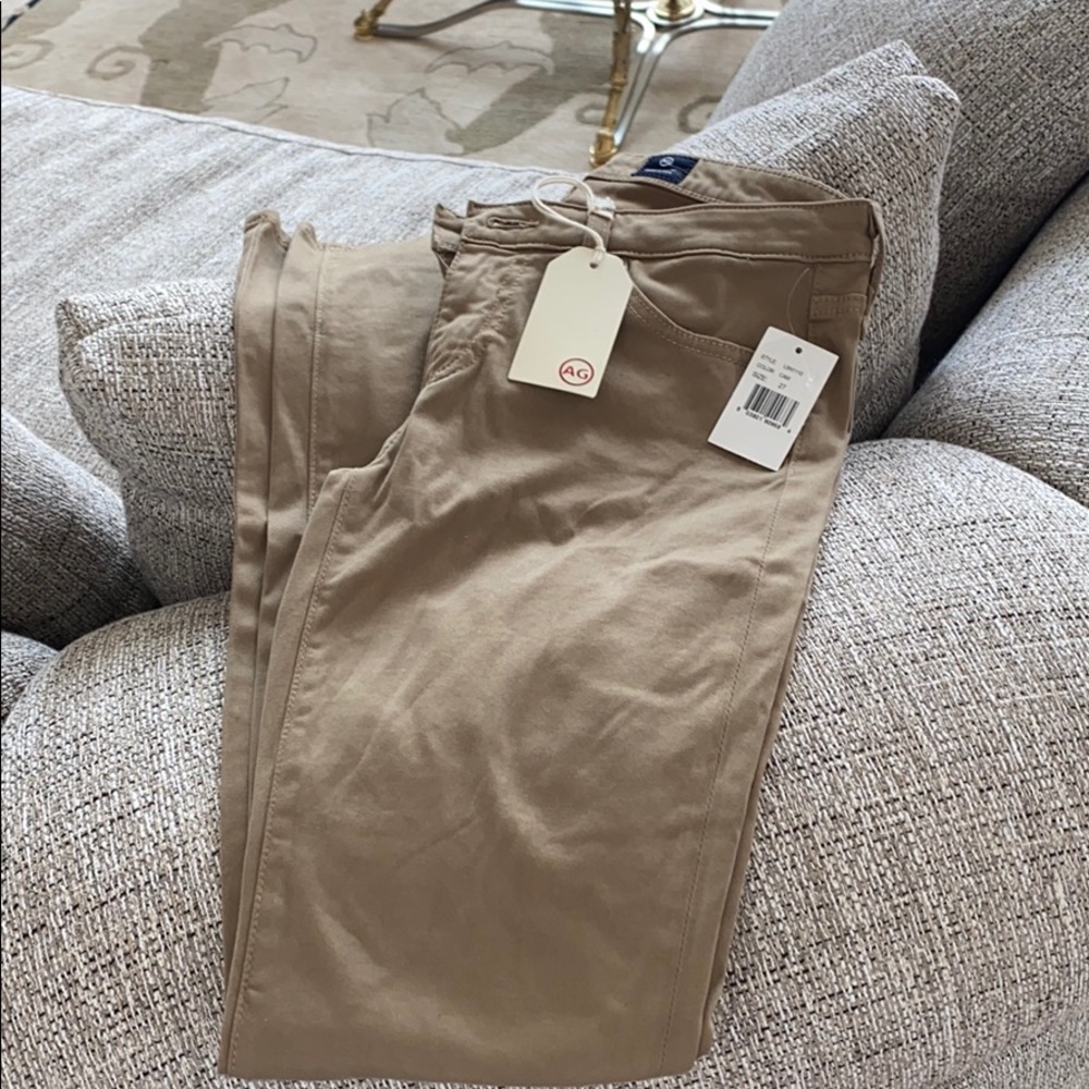 AG Stilt cigarette Jean in tan